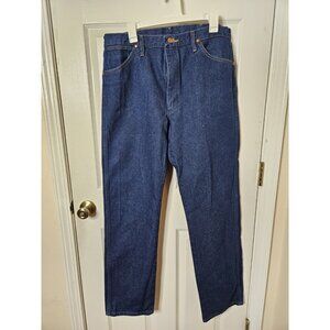 Wrangler Cowboy Cut 13MWZ Original Fit Jeans Rigid Indigo Men's Size  35x34